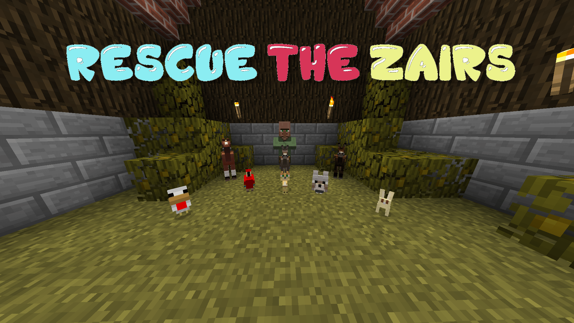 下载 Rescue The Zairs 对于 Minecraft 1.13.2